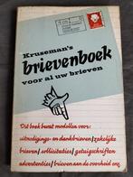Kruseman's Brievenboek voor al uw brieven, Ophalen of Verzenden, Alpha, Zo goed als nieuw, Fr. Schregel-Onstein