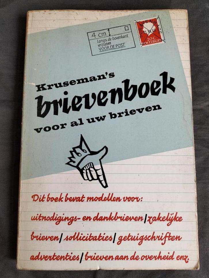 Kruseman's Brievenboek voor al uw brieven, Boeken, Studieboeken en Cursussen, Zo goed als nieuw, Alpha, Ophalen of Verzenden