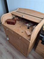 VINTAGE SECRETAIRE/BUREAU GRENEN AFMBR 78XD60XH97, Huis en Inrichting, Ophalen, Gebruikt