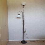 Vintage - Vloerlamp - Dubbele Lamp - Berliner - Opaline Glas, Ophalen