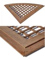 Hardhouten trellis raam, Tuin en Terras, Ophalen, Nieuw, Hout, 150 tot 200 cm