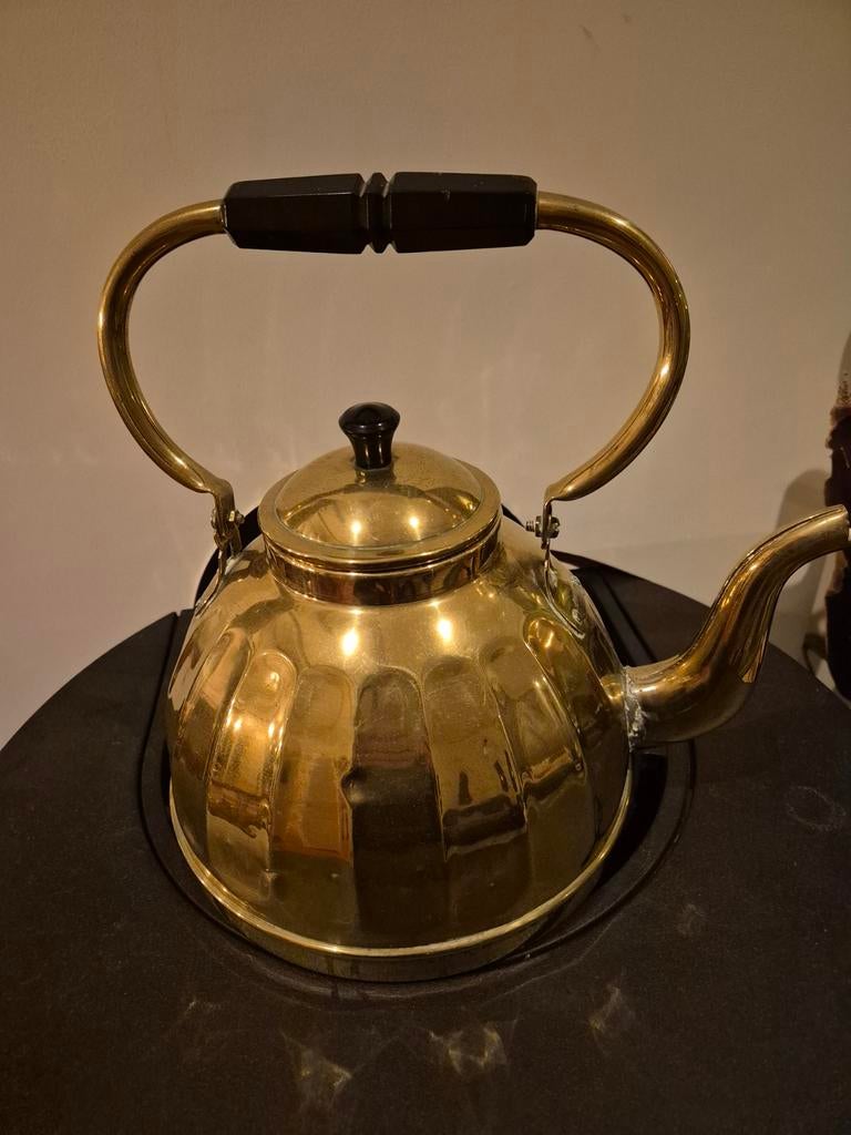 Geel koperenketel Jima, Ophalen of Verzenden