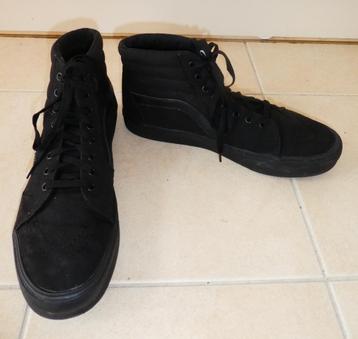 Vans sneakers maat 46 SK8 HI skateboard canvas zwart enkel beschikbaar voor biedingen