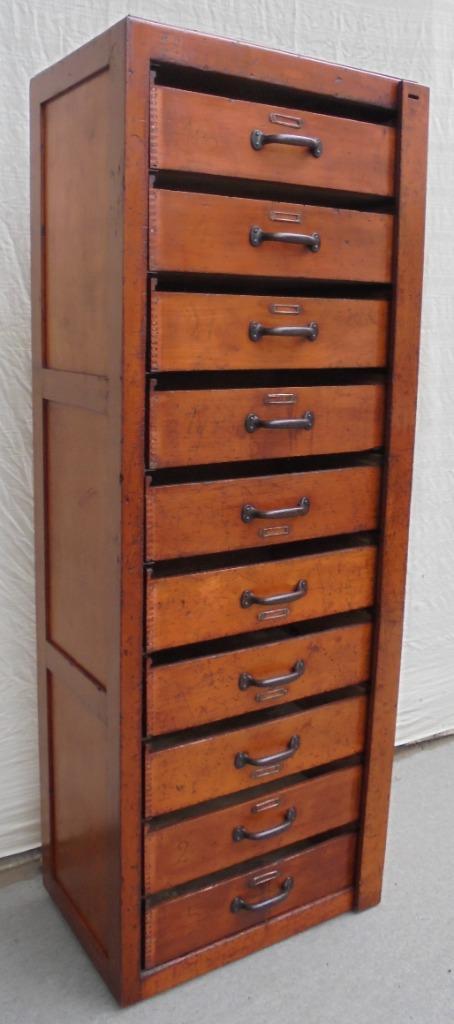 ladekast apothekerskast winkelkast schoolkast, Huis en Inrichting, Kasten | Ladekasten, Gebruikt, 150 tot 200 cm, 50 tot 100 cm