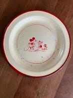 Enamel bordje mickey mouse jaren 30, Ophalen of Verzenden, Mickey Mouse, Gebruikt, Servies