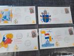 Kleine verzameling van 16 eerstedagenveloppen Nederland, Postzegels en Munten, Postzegels | Eerstedagenveloppen, Ophalen of Verzenden
