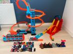 Hotwheels diverse banen en 45 auto’s, Kinderen en Baby's, Speelgoed | Racebanen, Ophalen, Zo goed als nieuw, Handmatig, Hot Wheels