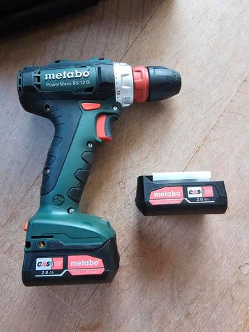 Metabo PowerMaxx BS 12 Q set schroefmachine. beschikbaar voor biedingen