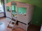 Mooie hoogslaper / boomhutbed, Ophalen, 85 tot 100 cm, Hoogslaper of Stapelbed, Zo goed als nieuw