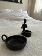 Bloomingville Kaarsen Houders, Zwart, Ophalen of Verzenden, Zo goed als nieuw, Metaal