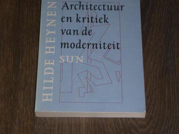 HILDE HEYNEN - Architectuur en kritiek van de moderniteit beschikbaar voor biedingen