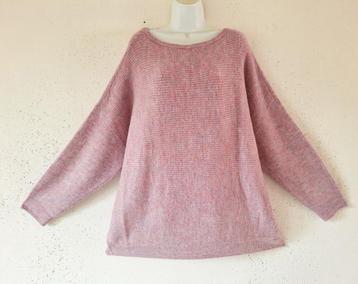 Nieuw SuperZachte Roze/Paarse YESTA Trui Mt 1- 48/50/52 beschikbaar voor biedingen