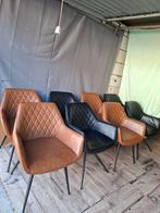 8 luxe industriële eetkamerstoelen, Ophalen, Zo goed als nieuw, Vijf, Zes of meer stoelen