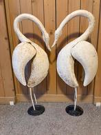 Vintage Zwanen Beelden, Huis en Inrichting, Woonaccessoires | Overige, Ophalen of Verzenden, Gebruikt