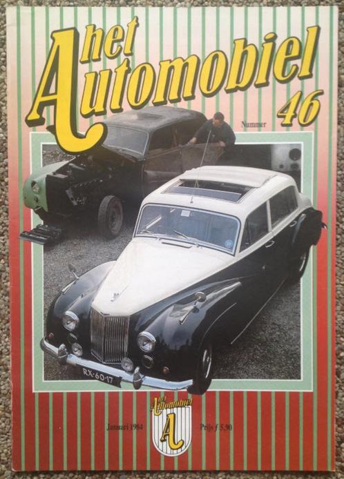 Automobiel: Armstrong Siddeley SS, Alfa BAT 5 en 9, Mustang, Boeken, Auto's | Folders en Tijdschriften, Gelezen, Algemeen, Ophalen of Verzenden