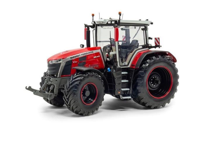 Boeryes: Massey ferguson 8S.225 Roodkapje van UH, Hobby en Vrije tijd, Modelauto's | 1:32, Nieuw, Tractor of Landbouw, Universal Hobbies