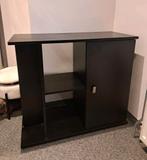 Onderkast aquarium/tv-meubel zwart, Ophalen, Gebruikt, 50 tot 100 cm, Minder dan 100 cm