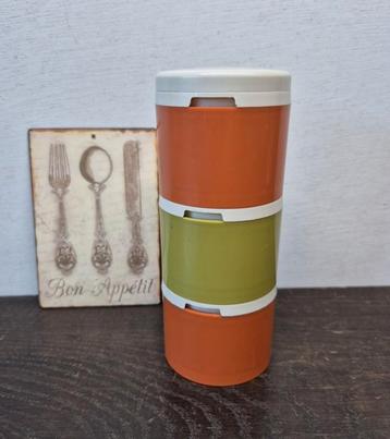 3 Vintage Tupperware kruidenpotjes beschikbaar voor biedingen