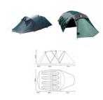 Terra nova Wild Country monsoon 4, Caravans en Kamperen, Ophalen, Zo goed als nieuw