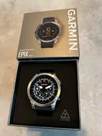 Garmin Epix (Gen 2) Premium Smartwatch - Zo goed als nieuw!, Zwart, Ophalen of Verzenden, Zo goed als nieuw, Waterdicht