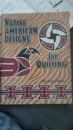NATIVE AMERICAN DESIGNS FOR QUILTING - patroonboek quilten, Nieuw, Patroon, Ophalen of Verzenden