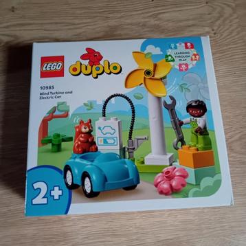 LEGO DUPLO windmolen en elektrische auto 10985 |NEW| beschikbaar voor biedingen