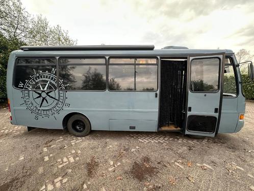 Toyota Coaster unieke camper, Caravans en Kamperen, Campers, Particulier, tot en met 4, Buscamper of Camperbus, Overige merken