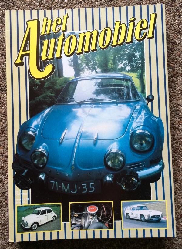 Automobiel: Alpine Renault A310, Morris Minor, FN, Boeken, Auto's | Folders en Tijdschriften, Gelezen, Algemeen, Ophalen of Verzenden