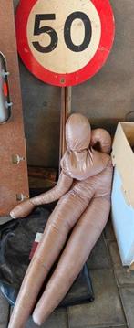 Abraham pop met 50 km/u bord, Ophalen