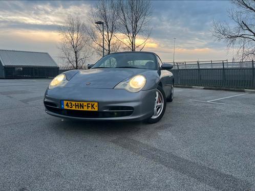 Porsche 911 3.6 Carrera 4 Cabriolet AUT 2001 Grijs, Auto's, Porsche, Particulier, 4x4, ABS, Airbags, Airconditioning, Alarm, Apple Carplay
