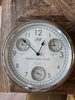 RM World Cities Wandklok, Ophalen of Verzenden, Zo goed als nieuw, Analoog, Wandklok