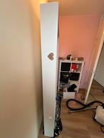 Houten Bedlade wit met hartjes, Huis en Inrichting, Kasten | Kledingkasten, Ophalen, Gebruikt, 75 cm of meer, 150 tot 200 cm