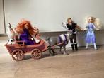 Disney Frozen Sledding Adventures Dolls - Anna, Elsa, Olaf, Kinderen en Baby's, Speelgoed | Poppen, Ophalen of Verzenden, Zo goed als nieuw