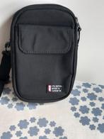 Reisschoudertasje zwart stof, Zwart, Minder dan 40 cm, Minder dan 35 cm, Zo goed als nieuw