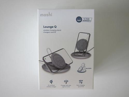 MOSHI LOUNE Q WIRELESS CHARGER,NIEUW, Telecommunicatie, Mobiele telefoons | Telefoon-opladers, Nieuw, Overige merken, Verzenden