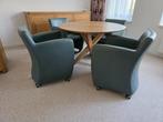 Leolux leren eetkamerstoelen, Ophalen, Gebruikt, Overige kleuren, Leer