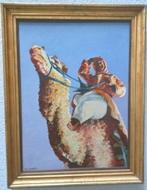 Schilderij van Geert Wilders als arabier, olie op hout, Ophalen of Verzenden