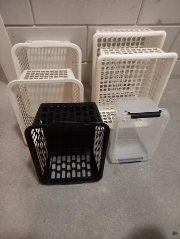 Opbergmandjes  6 stuks beschikbaar voor biedingen