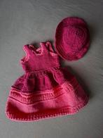 Roze poppen jurkje met hoedje, Ophalen of Verzenden, Nieuw