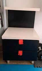 Ikea Odda nachtkastje postmodern 1999, Ophalen, Gebruikt, Minder dan 45 cm, 55 tot 70 cm