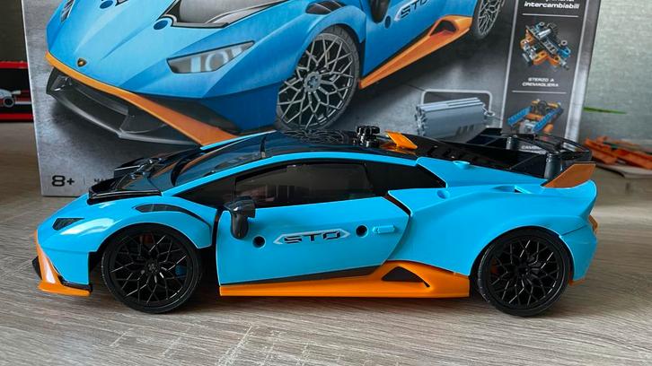 Clementoni Lamborghini Huracán STO Bouwset - wetenschap&spel, Hobby en Vrije tijd, Modelbouw | Auto's en Voertuigen, Zo goed als nieuw