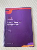 Psychologie en wetenschap - samenvatting, Ophalen of Verzenden, Alpha, Zo goed als nieuw, WO