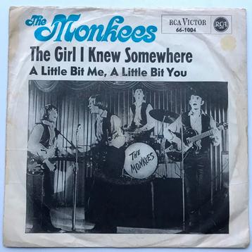 The Monkees -The Girl I Knew Somewhere /A Little Bit Me, A