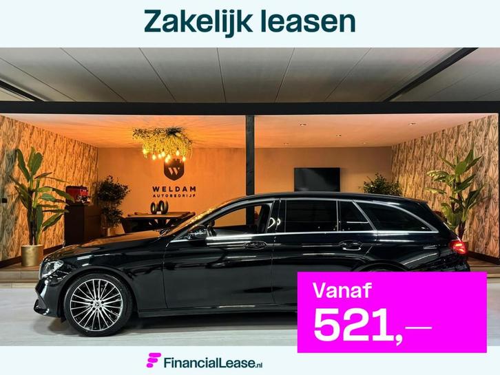Mercedes-Benz E-klasse Estate 200 Garantie Camera Elek. Acht, Auto's, Mercedes-Benz, Bedrijf, Lease, Financial lease, E-Klasse
