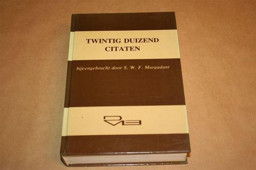 Twintig duizend citaten - S.W.F. Margadant, Boeken, Woordenboeken, Gelezen, Ophalen of Verzenden