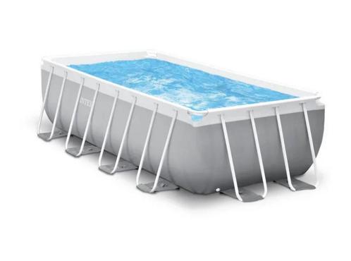 Compleet Intex zwembad 4x2x1 met alle toebehoren en meer, Tuin en Terras, Zwembaden, Gebruikt, Opzetzwembad, 80 tot 120 cm, 400 cm of meer
