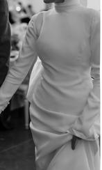 Op maat gemaakte Ralph Lauren geïnspireerde bruidsjurk - S, Ophalen of Verzenden, Zo goed als nieuw, Wit, Trouwjurk