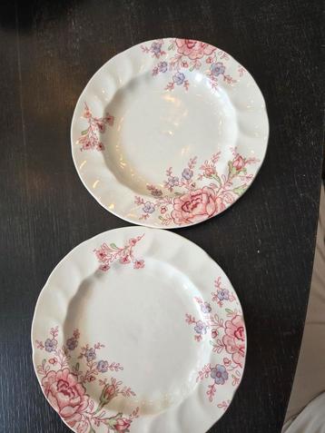 Johnson Brothers Rose Chintz Ontbijtborden (2) beschikbaar voor biedingen