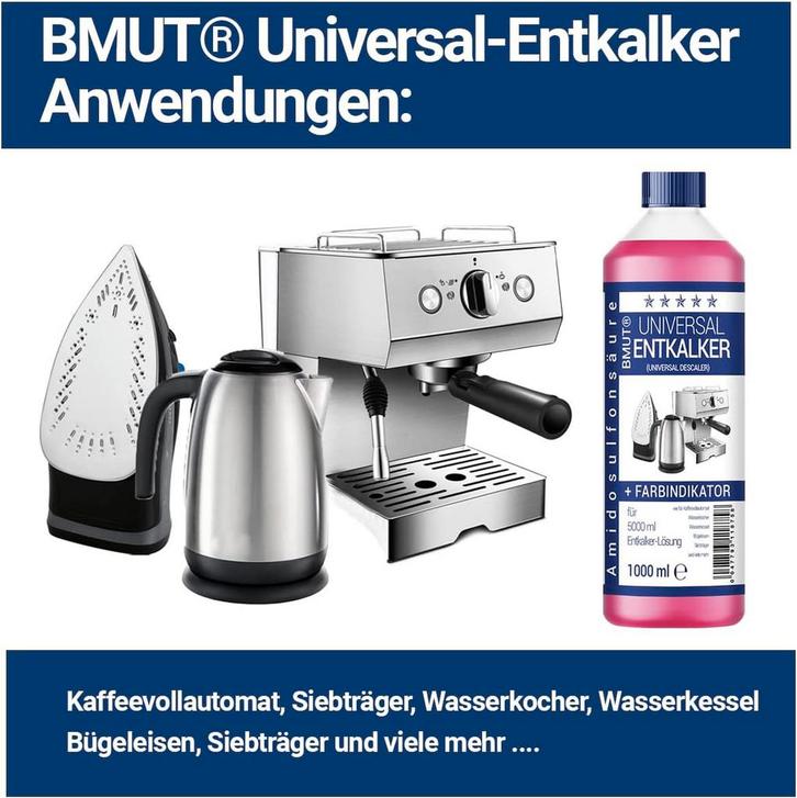 Universeel Ontkalkingsmiddel - Koffiemachine, Strijkijzer, Witgoed en Apparatuur, Overige Witgoed en Apparatuur, Nieuw, Ophalen of Verzenden