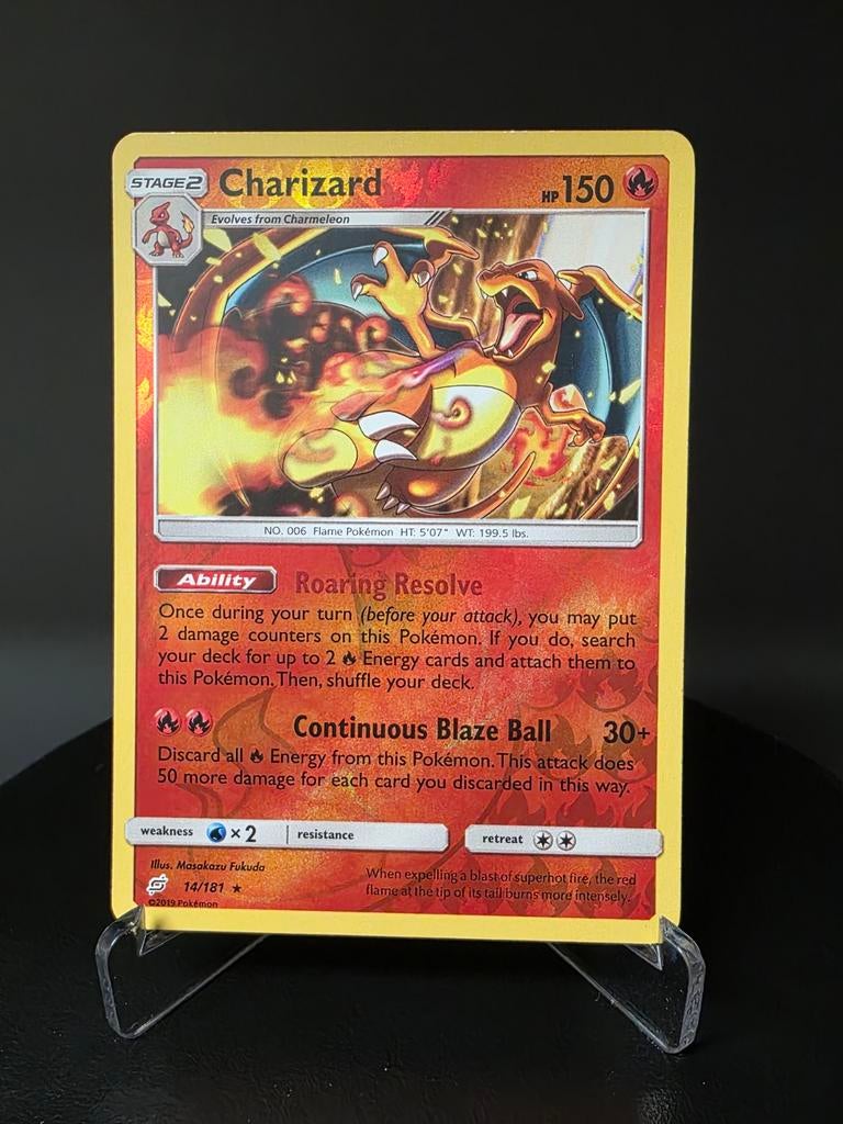 Charizard 14/181 Reverse Team Up - NM, Ophalen of Verzenden